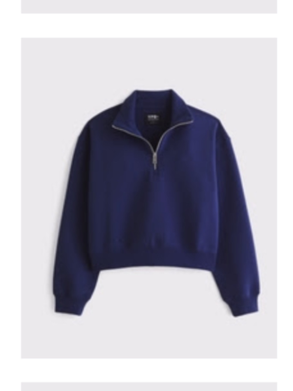 NWT - Abercrombie & Fitch - YPB neoKNIT MAX Half-Zip - Picture 3 of 8